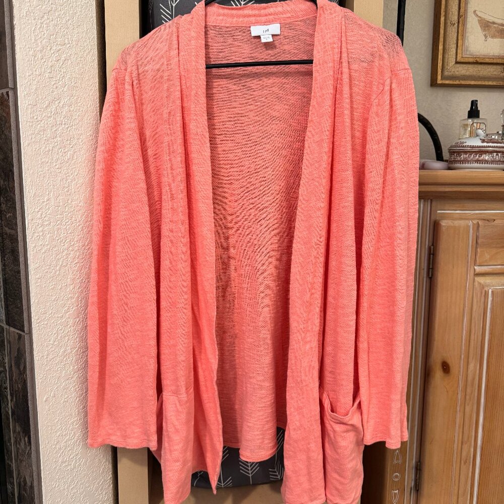 LIGHT WEIGHT SWEATER 58% LINEN 42% COTTON